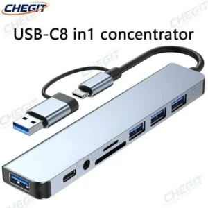 محول USB-C إلى HDMI 4K — وصّل جوالك أو لابتوبك بشاشة أو تلفزيون.