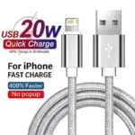 كيبل شحن USB-C مضفر — 2 متر — 1