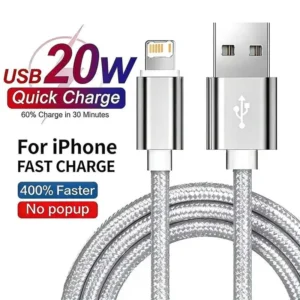 كيبل شحن USB-C مضفر — 2 متر — 1