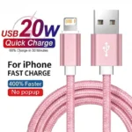 كيبل شحن USB-C مضفر — 2 متر — 4