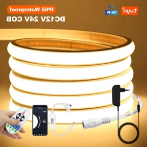 شريط إضاءة LED ذكي 10 أمتار — حوّل غرفتك بإضاءة ملونة تتحكم بها من جوالك.