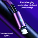 كيبل شحن USB-C سريع — 1.5 متر — 4